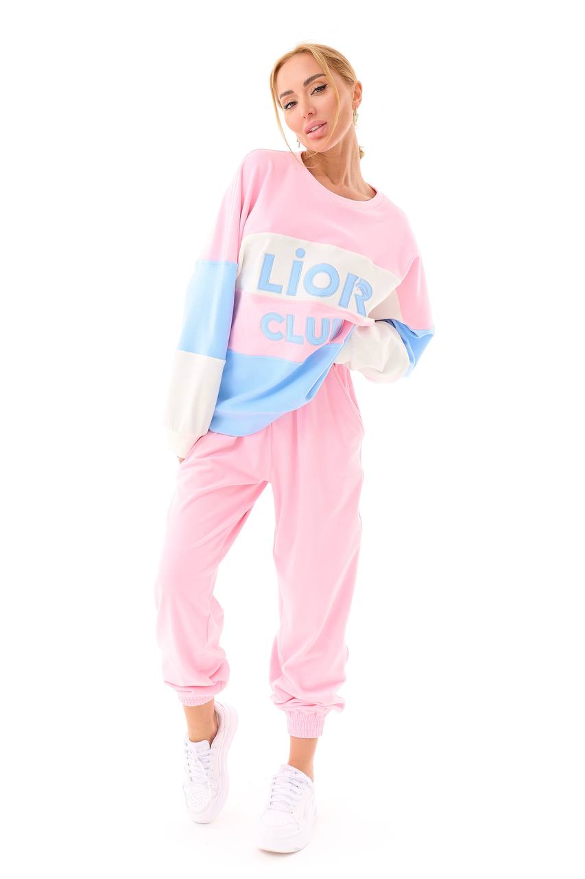 Костюм KENDI  рожевий  MARSHMALLOW