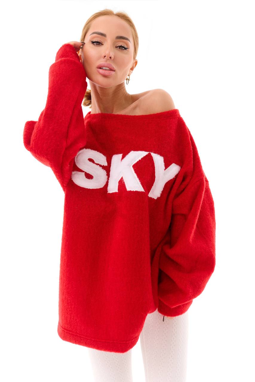 Светр SKIY червоний